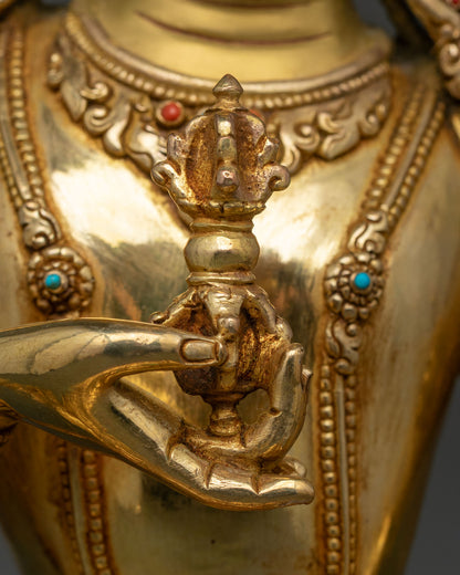 Sacred Vajrasattva Statue | Vajrayana Buddhist Icon
