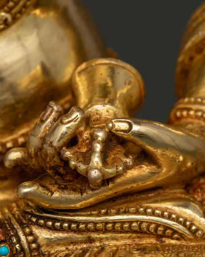 Sacred Vajrasattva Statue | Vajrayana Buddhist Icon
