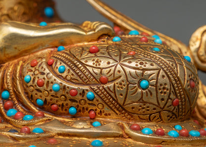 Detailed Manjushri Sculpture | Bodhisattva of Wisdom