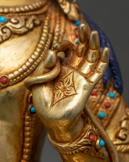 Detailed Manjushri Sculpture | Bodhisattva of Wisdom