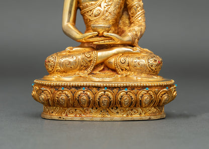 Amitabha Buddha Statue | Sacred Pure Land Buddha Sculpture