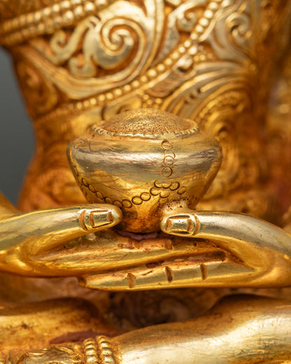 Amitabha Buddha Statue | Sacred Pure Land Buddha Sculpture
