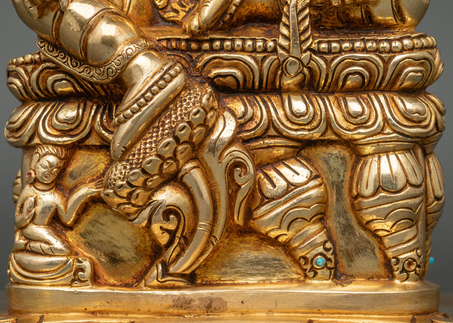 Dzambhala Statue | Sacred Wealth God from Nepal
