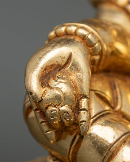Dzambhala Statue | Sacred Wealth God from Nepal