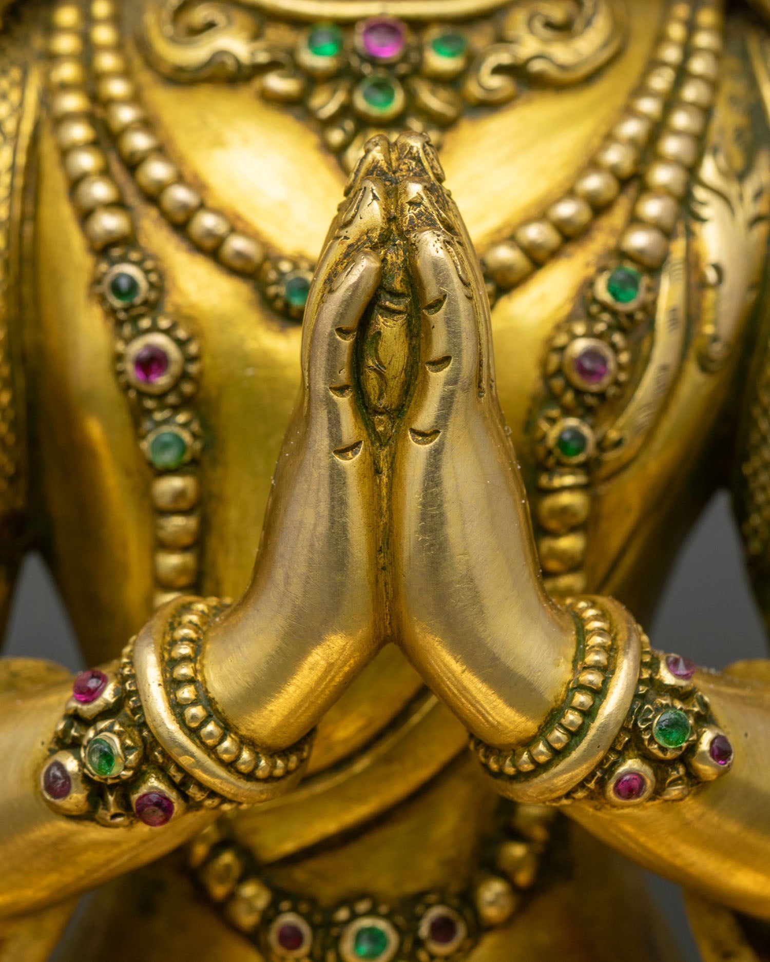 Chenrezig Deity Statue | Buddhist Sculpture From Nepal