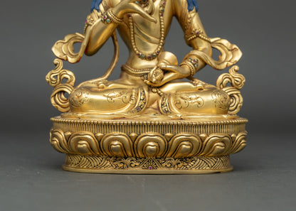 Vajrasattva Copper Statue | Vajrayana Buddhist Deity