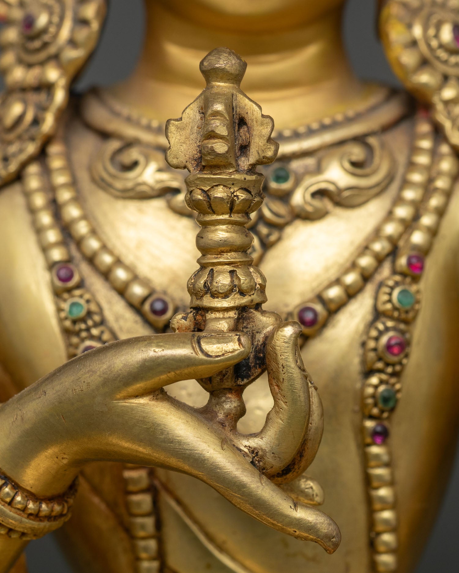 Vajrasattva Copper Statue | Vajrayana Buddhist Deity