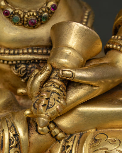 Vajrasattva Copper Statue | Vajrayana Buddhist Deity