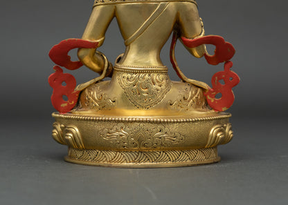Vajrasattva Copper Statue | Vajrayana Buddhist Deity