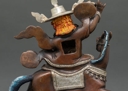 Pehar Gyalpo Statue | Tibetan Buddhist Guardian Art
