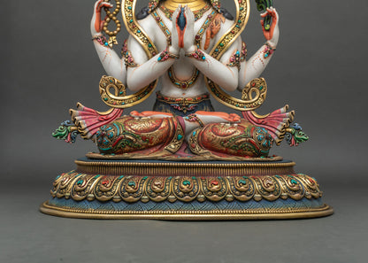 Large Chenrezig Statue | Bodhisattva of Boundless Mercy