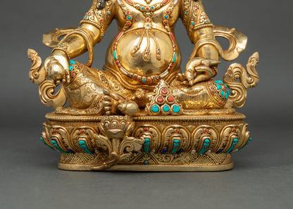High-Quality Dzambhala Statue | Buddhist Prosperity Icon