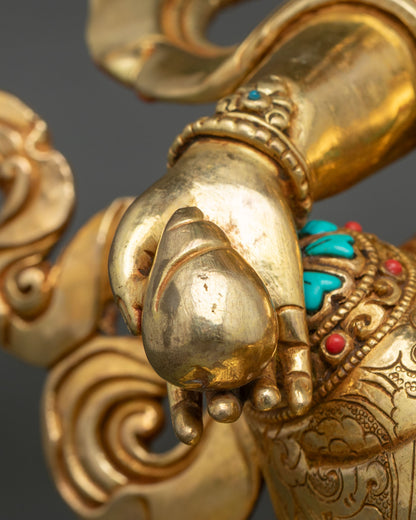 High-Quality Dzambhala Statue | Buddhist Prosperity Icon