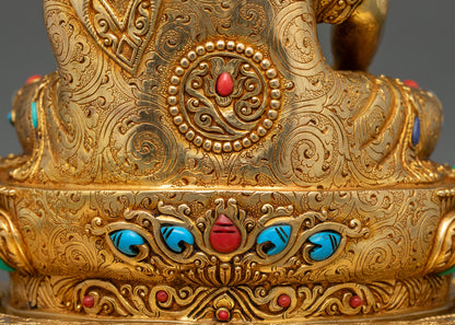 Buddha Shakyamuni  Sculpture | Sacred Himalayan Artwork