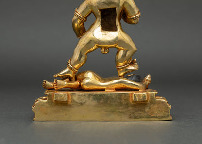 Black Dzambhala – Traditional Himalayan Copper Sculpture