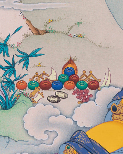 Dzambhala Thangka  Print Art