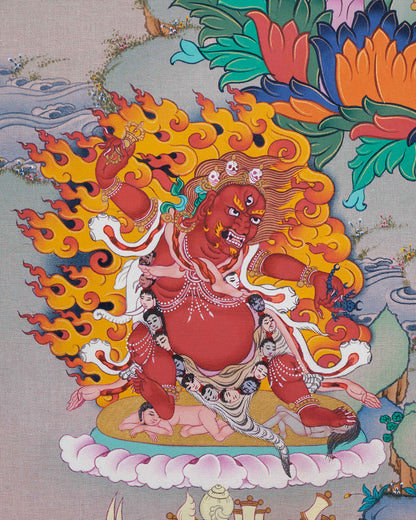 Guru Padmasabhava Thangka Print
