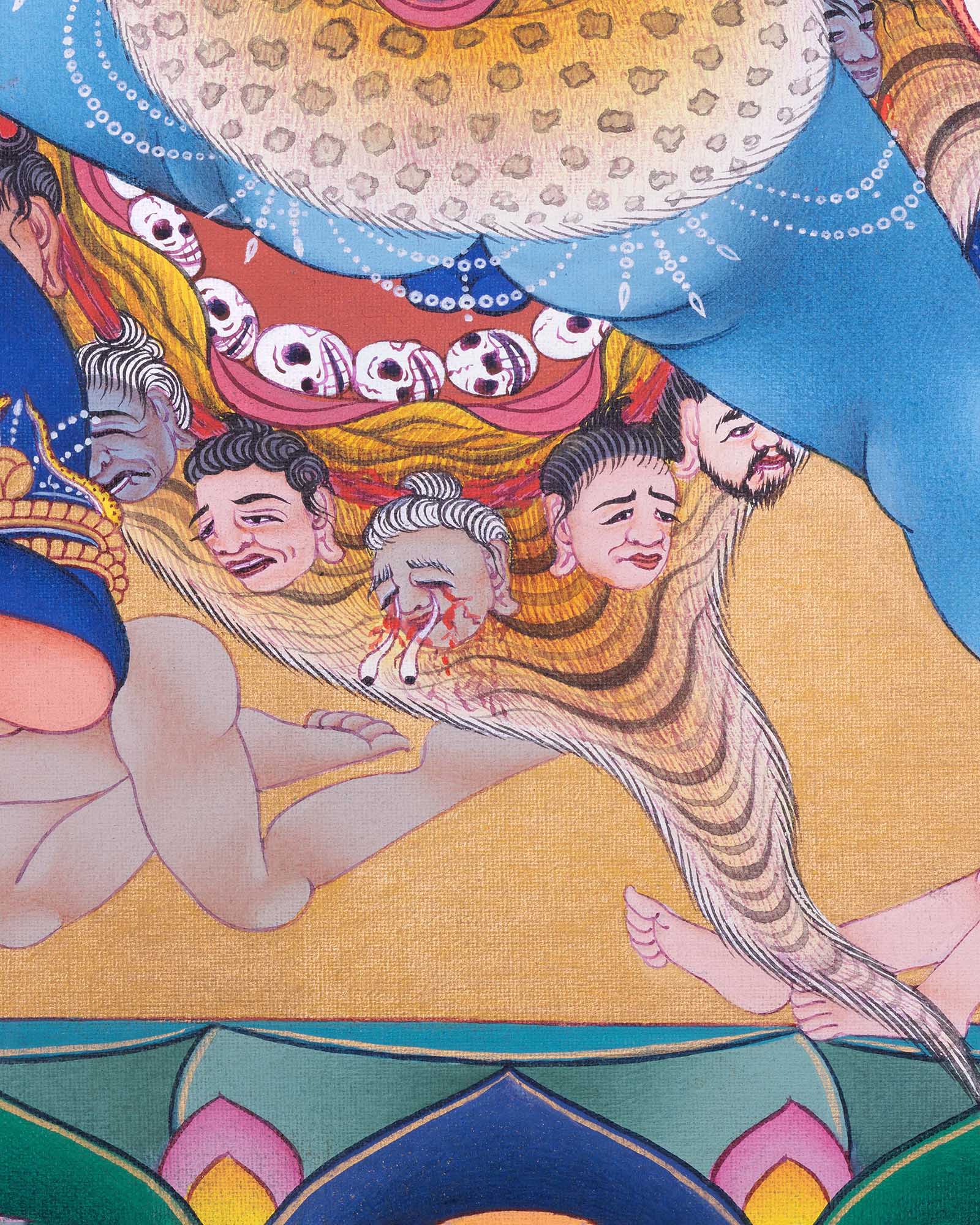 Vajrakilaya Thangka Print