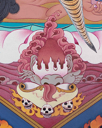 Sakya Mahakala Thangka Print