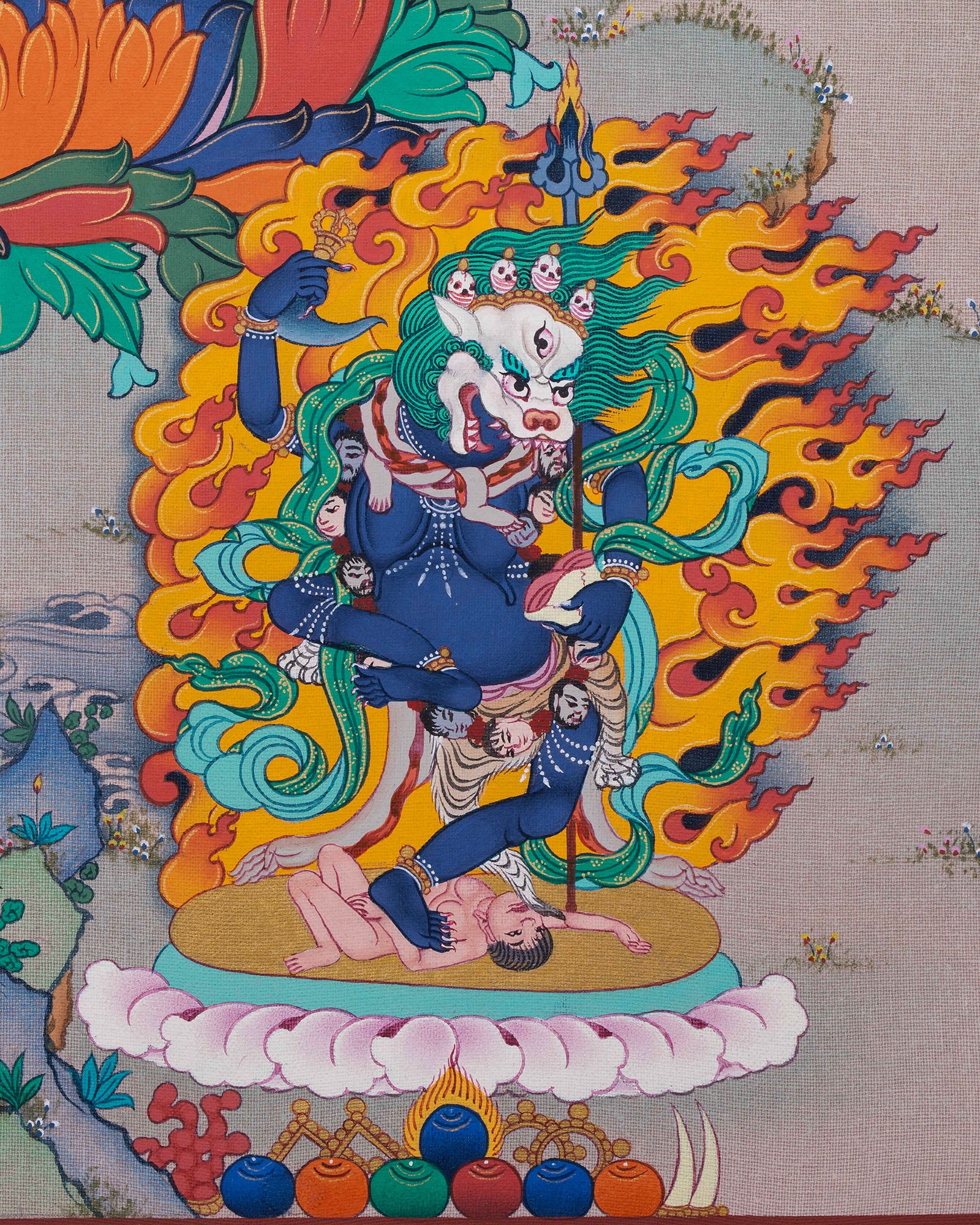 Guru Padmasabhava Thangka Print