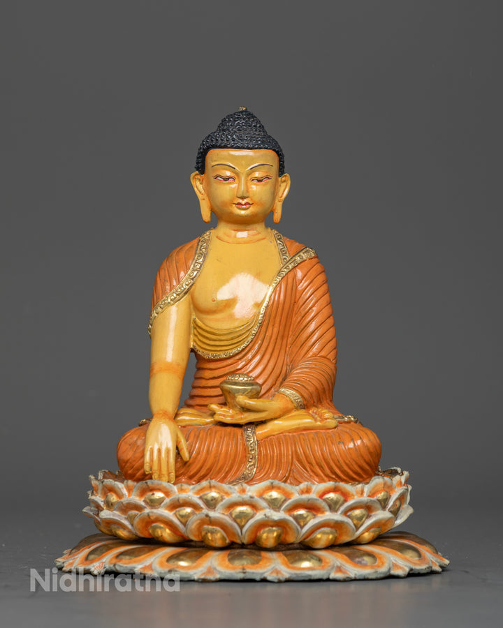 The Divine Serenity of Buddha Shakyamuni Figure