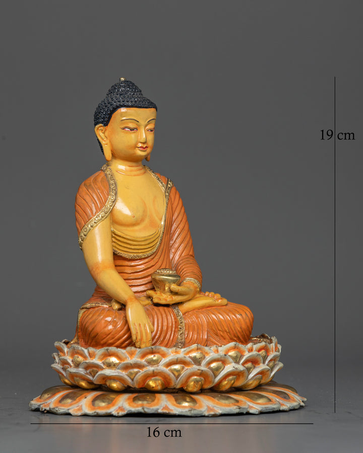 The Divine Serenity of Buddha Shakyamuni Figure