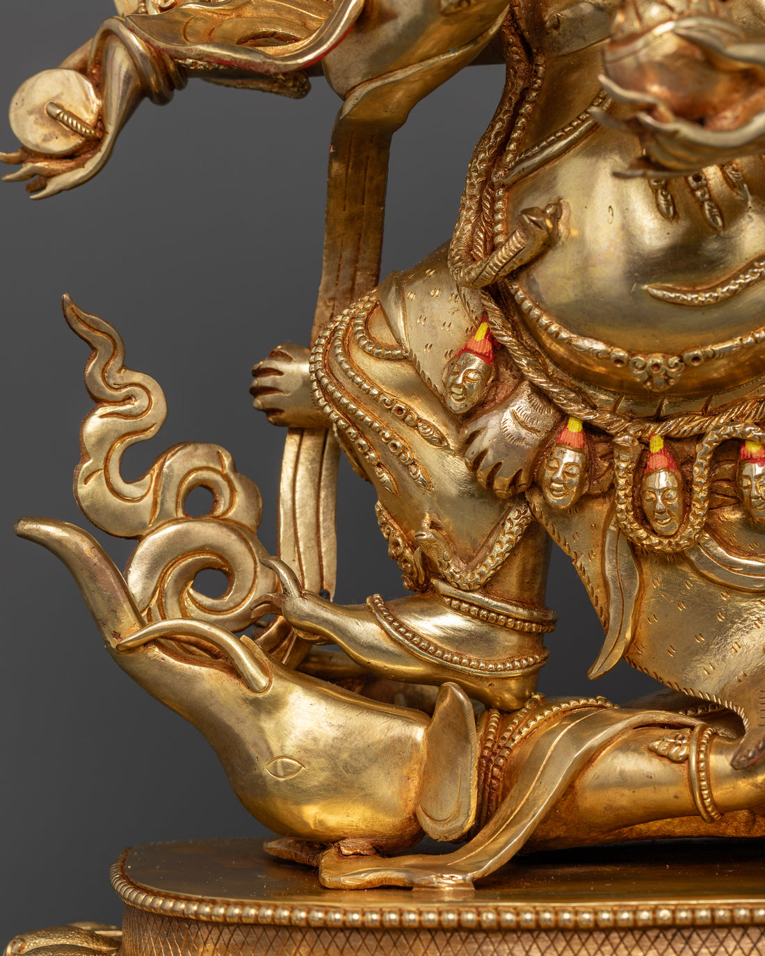 Six Arm Mahakala: Powerful Tibetan Buddhist Deity Statue