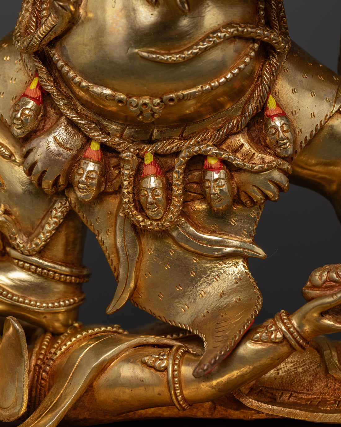 Six Arm Mahakala: Powerful Tibetan Buddhist Deity Statue