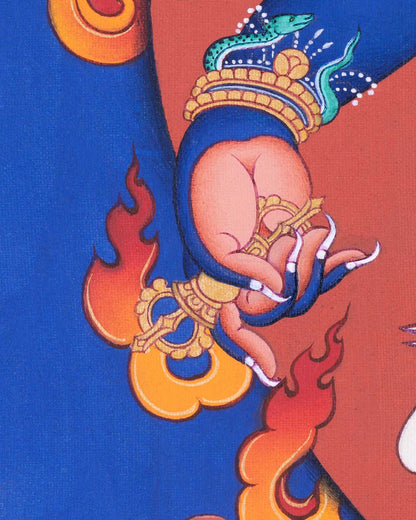 Vajrakilaya Thangka Print