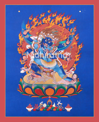Vajrakilaya Thangka Print