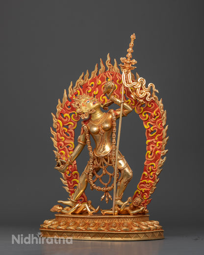Standing Vajrayogini Statue: The Divine Dakini of Wisdom