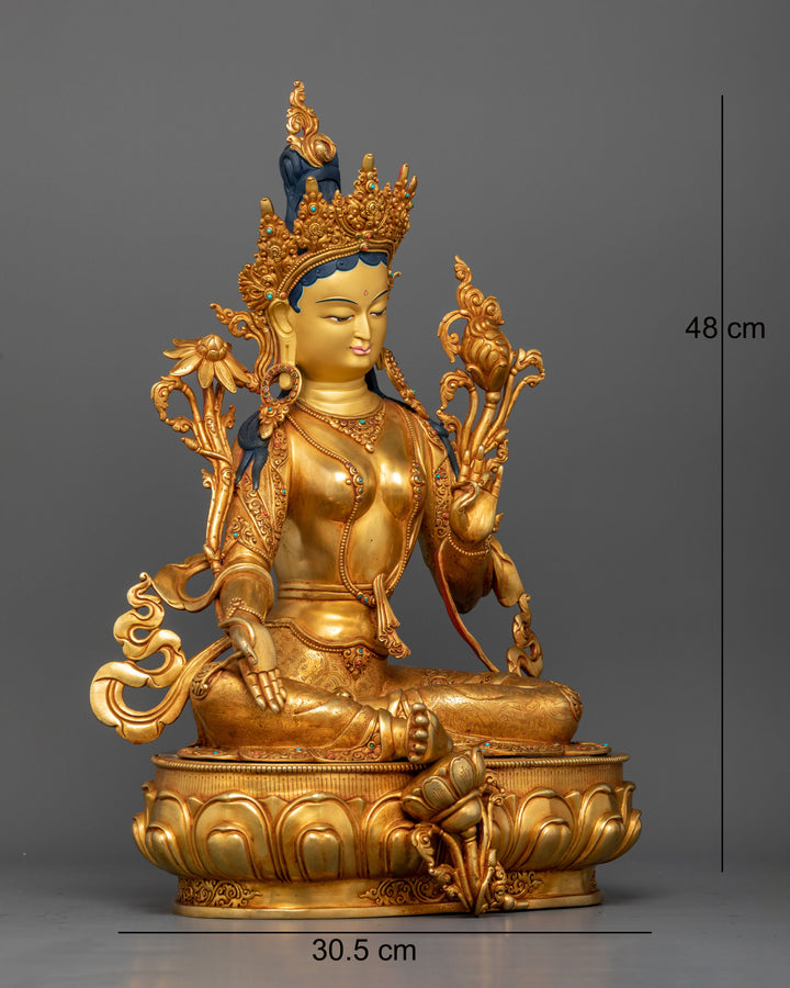 Green Tara: The Compassionate Guardian