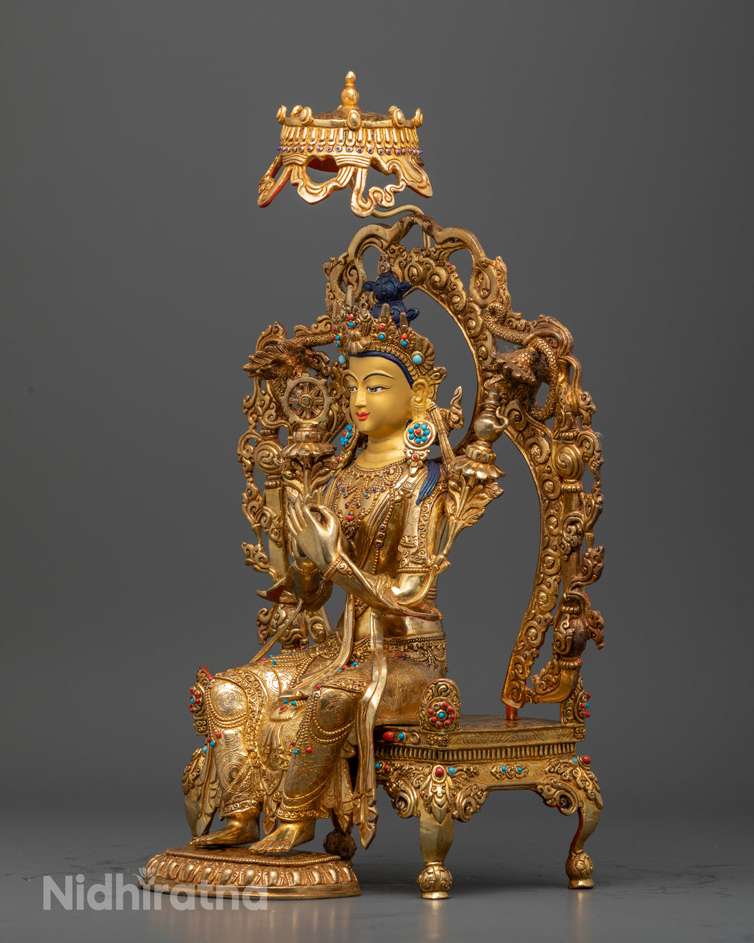 Herald of a New Era: Maitreya Buddha on the Throne of Benevolence