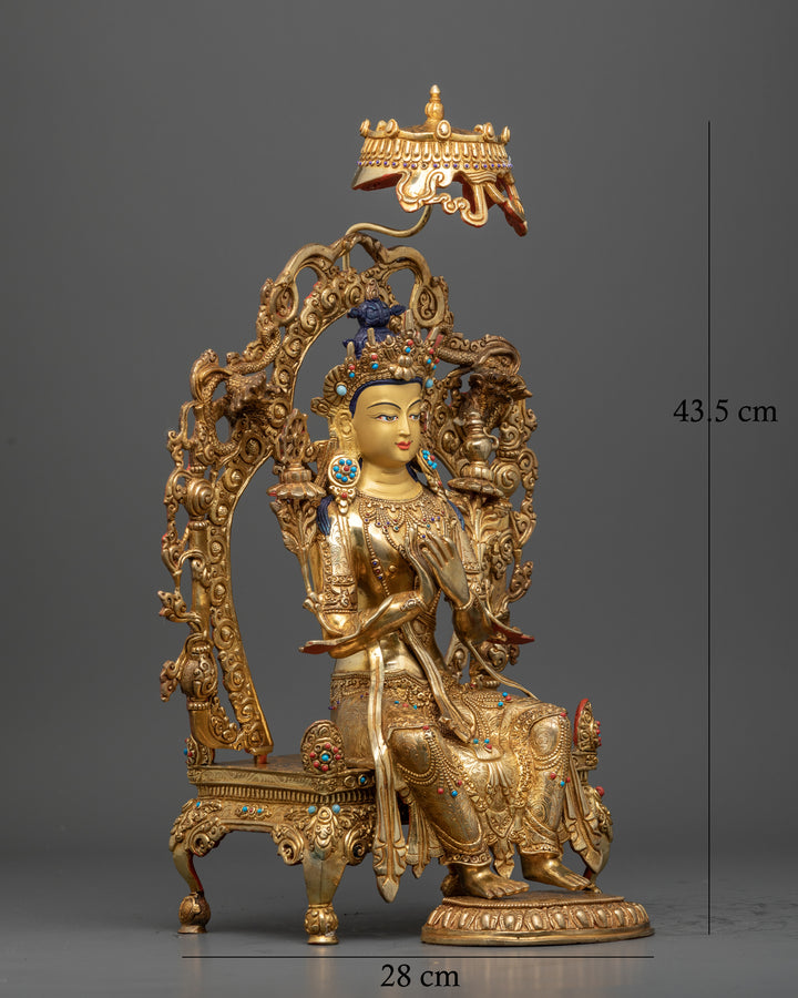 Herald of a New Era: Maitreya Buddha on the Throne of Benevolence