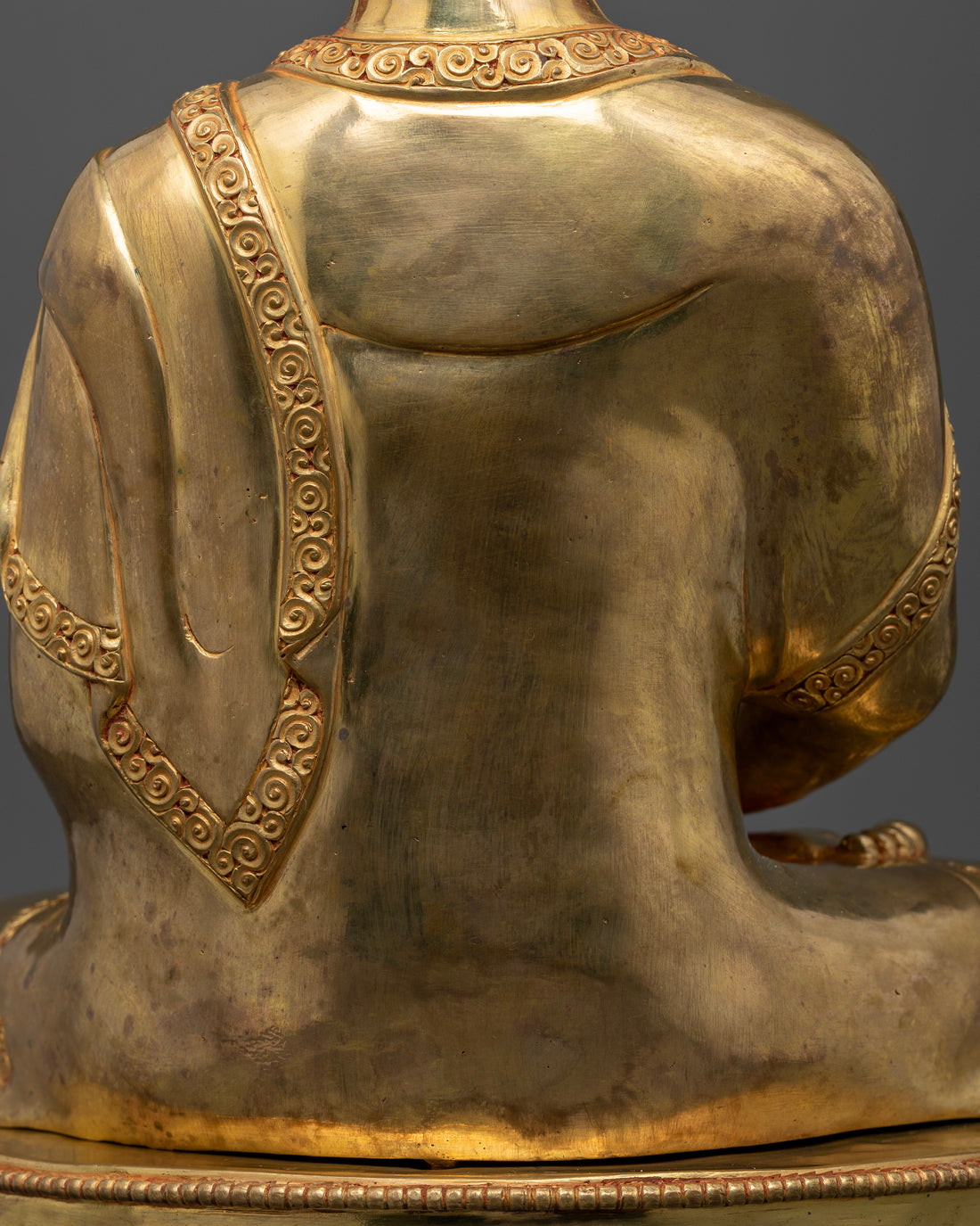 Enhance Your Meditation with a Gold-Faced Amitabha Buddha Statue