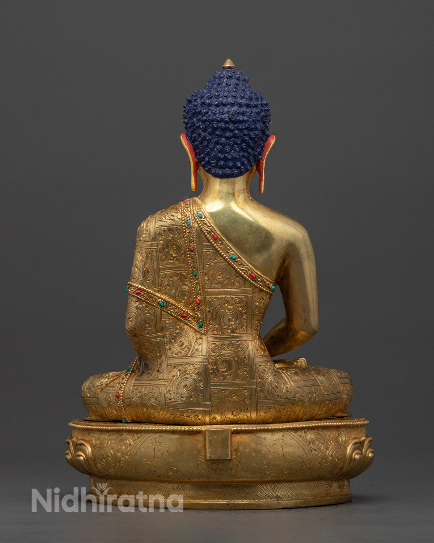 Buddha Amitabha Prayer Statue | Himalayan Artwork of Nepal