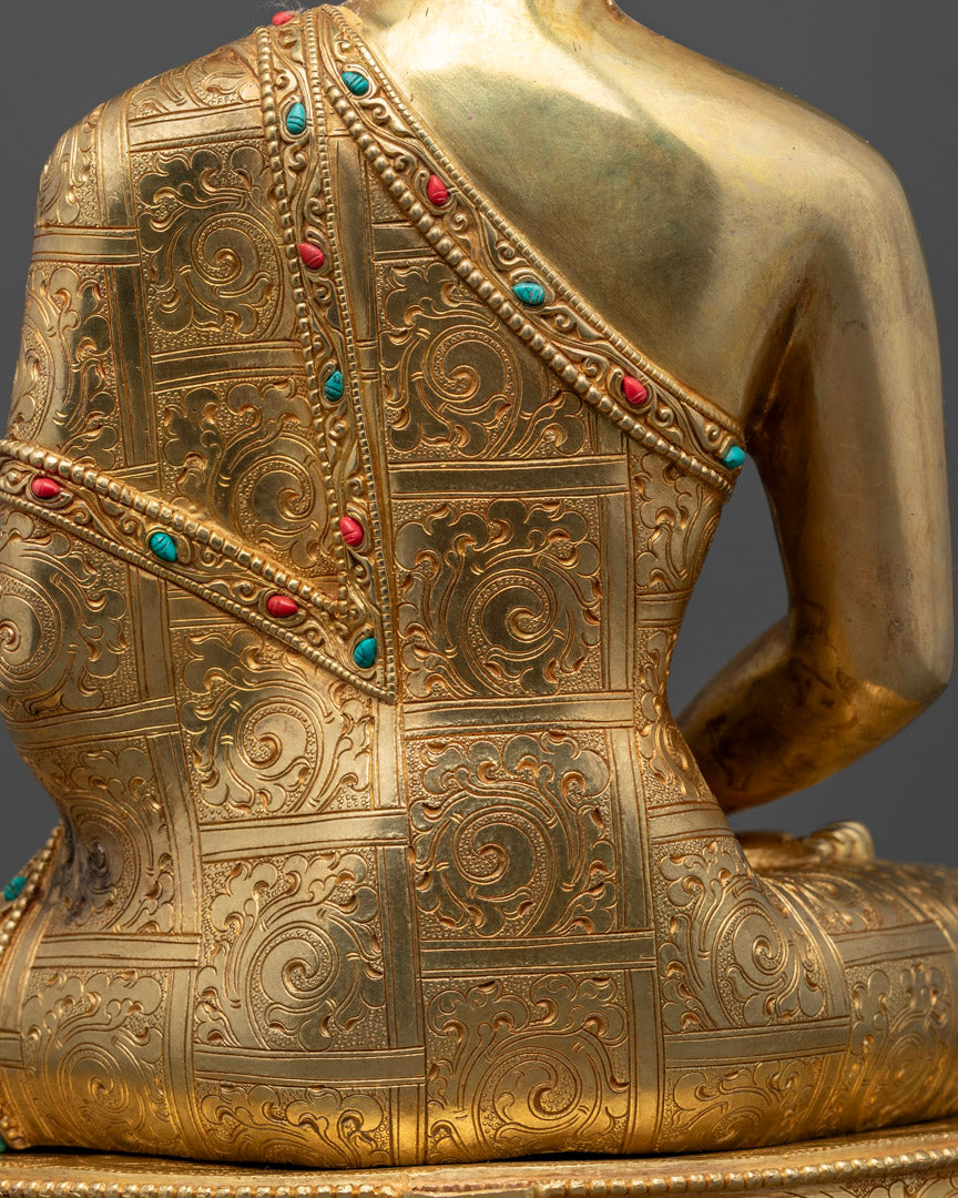 Buddha Amitabha Prayer Statue | Himalayan Artwork of Nepal