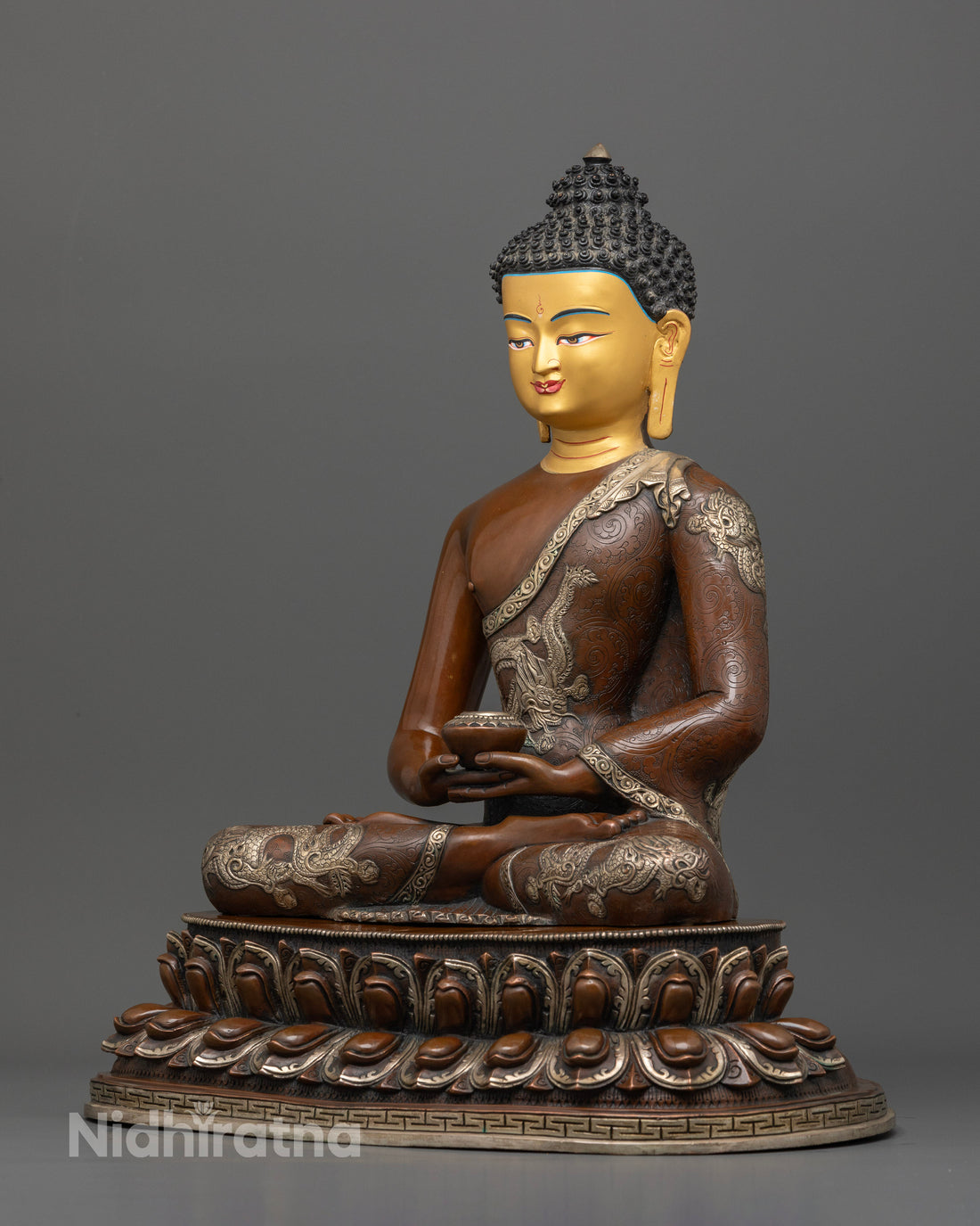 Antique Design Amitabha Buddha Statue For Tranquility