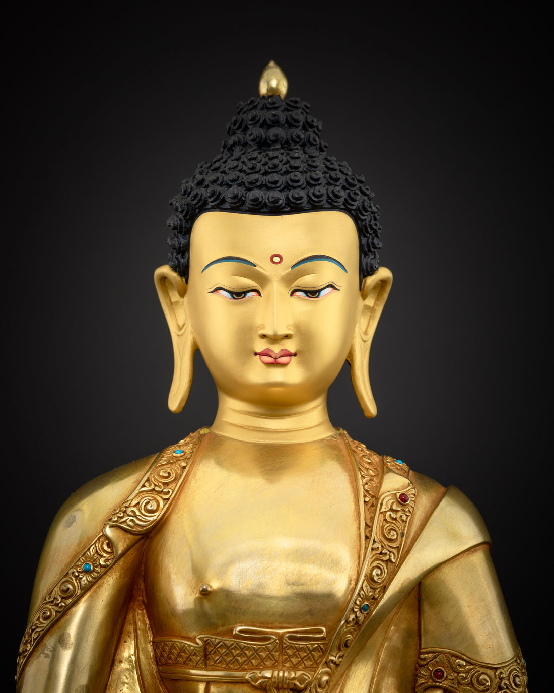 Authentic Amitabha Buddha Statue:  Spiritual Home Decor