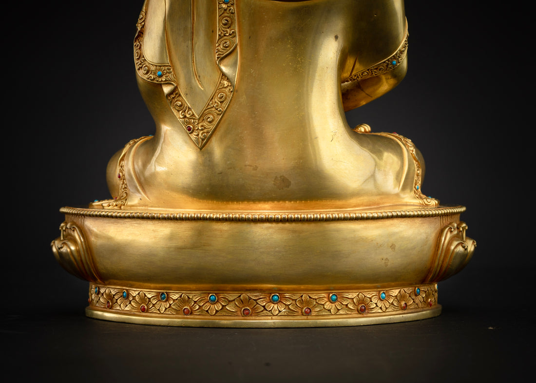 Authentic Amitabha Buddha Statue:  Spiritual Home Decor