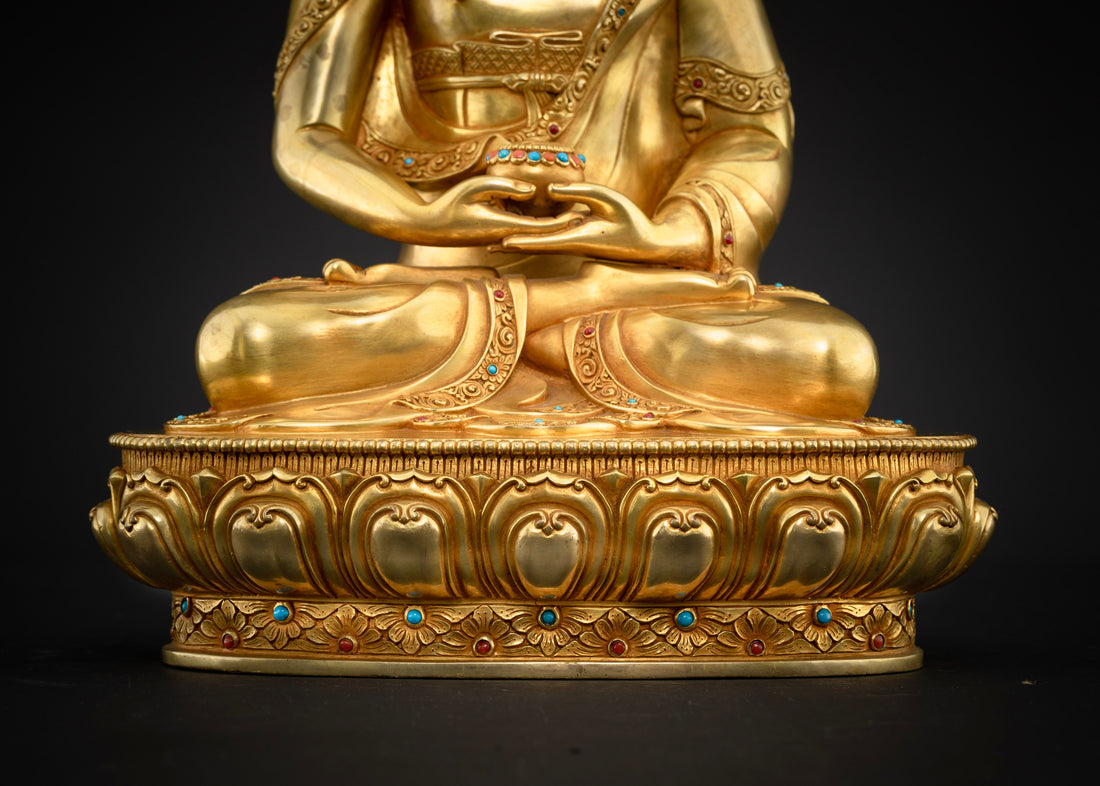 Authentic Amitabha Buddha Statue:  Spiritual Home Decor