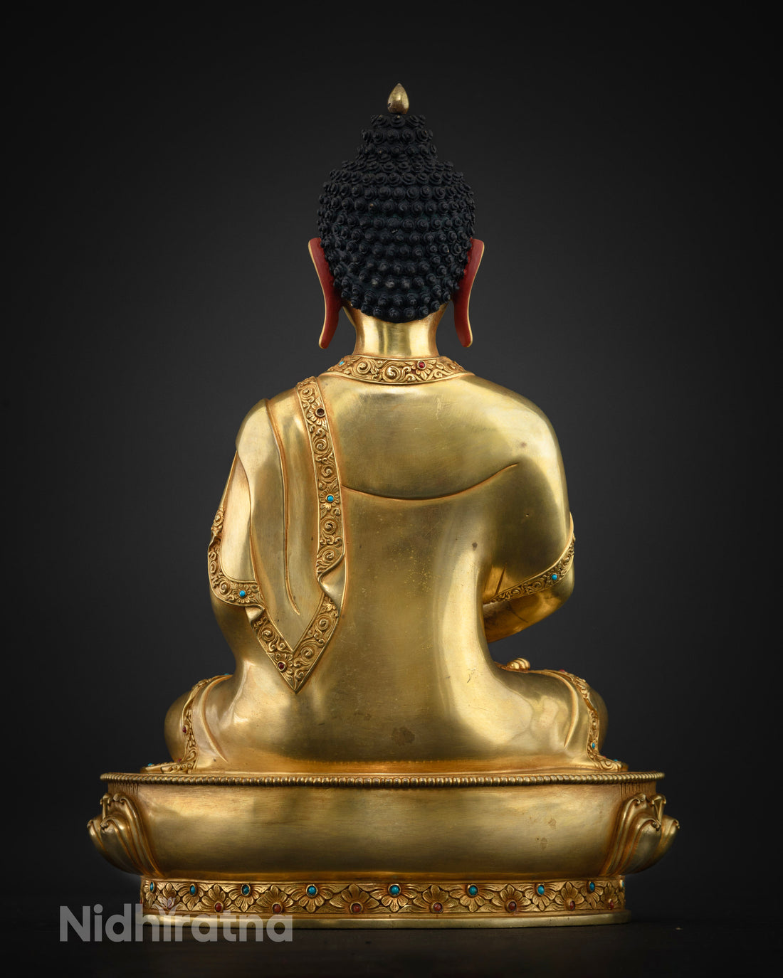 Authentic Amitabha Buddha Statue:  Spiritual Home Decor