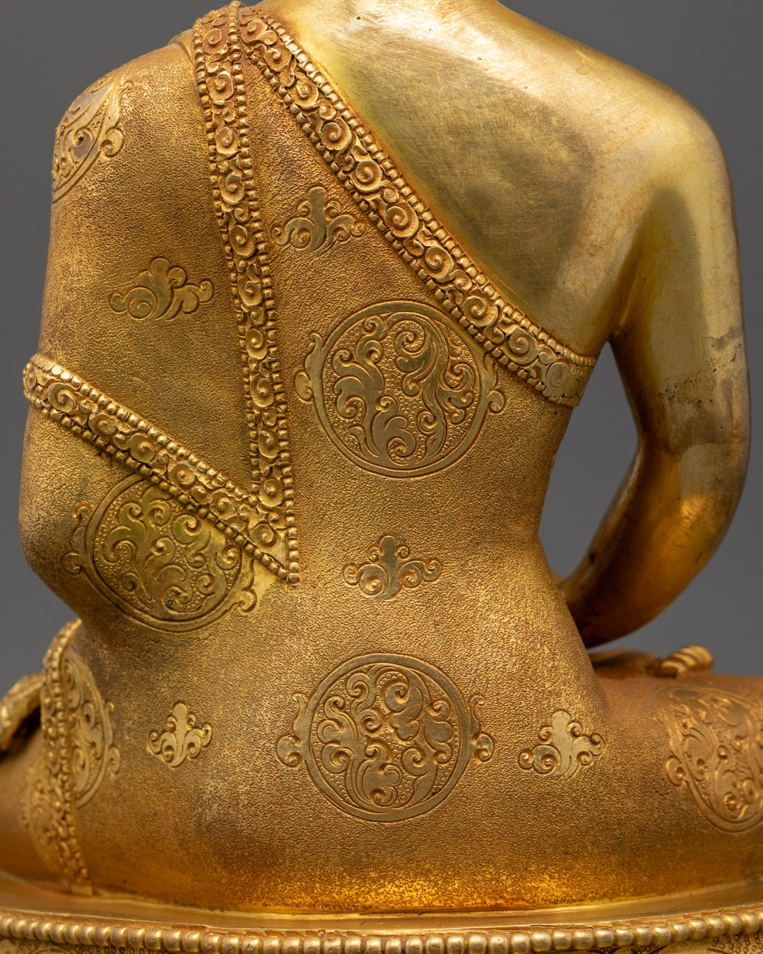 Amitabha Buddha Statue | Handcrafted Art in Copper