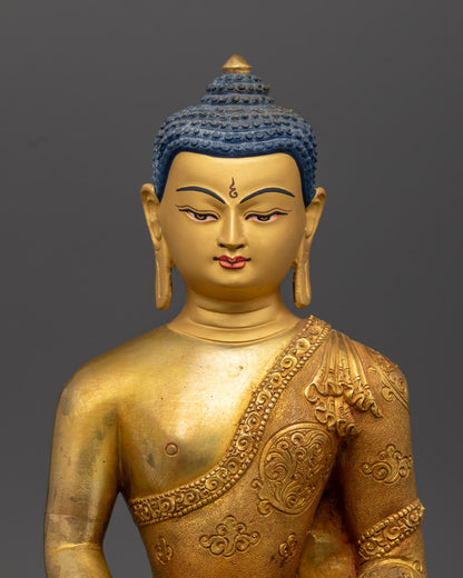 Amitabha Buddha Statue | Handcrafted Art in Copper