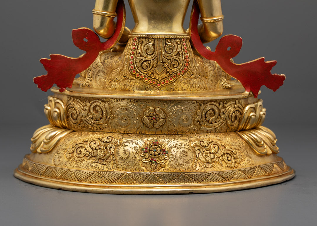 Meditation Statue of Tsepame Amitayus Buddha of Long life deity