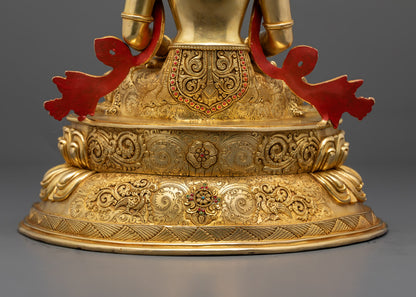 Meditation Statue of Tsepame Amitayus Buddha of Long life deity