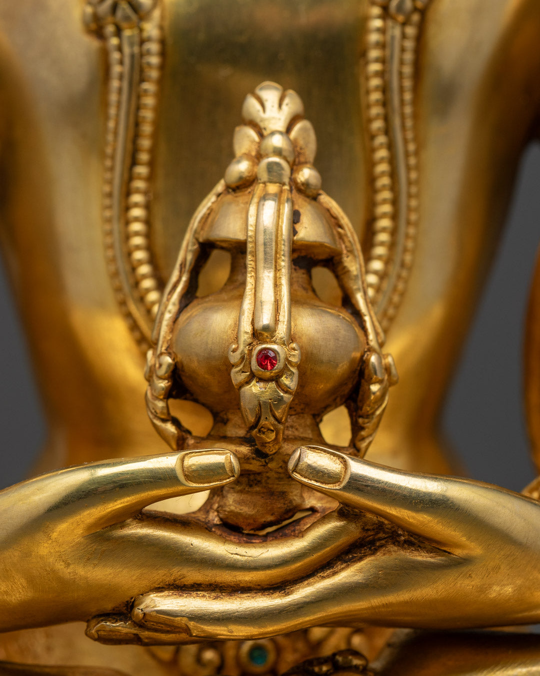 Meditation Statue of Tsepame Amitayus Buddha of Long life deity