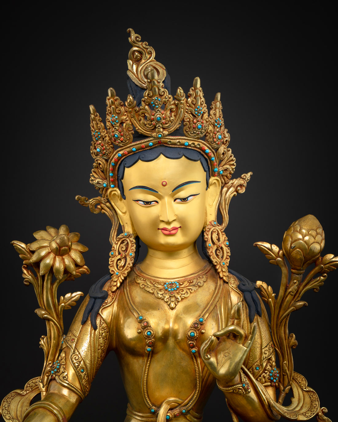 Green Tara Buddha Statue: Perfect for Meditation