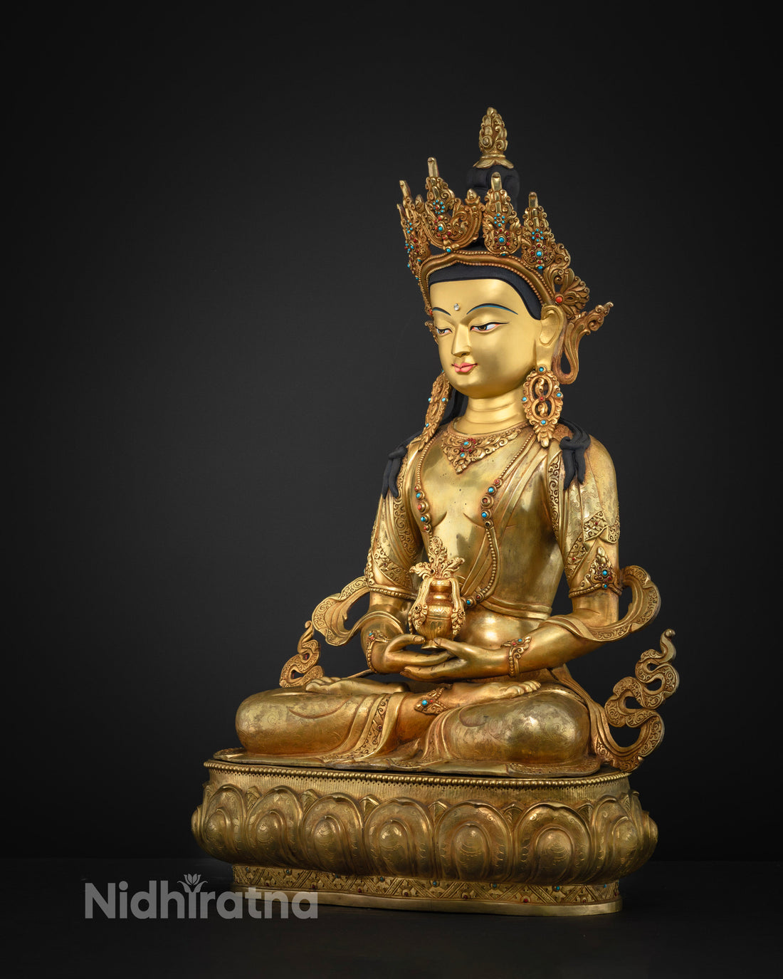 Masterpiece Amitayus Statue | Spiritual Prosperity