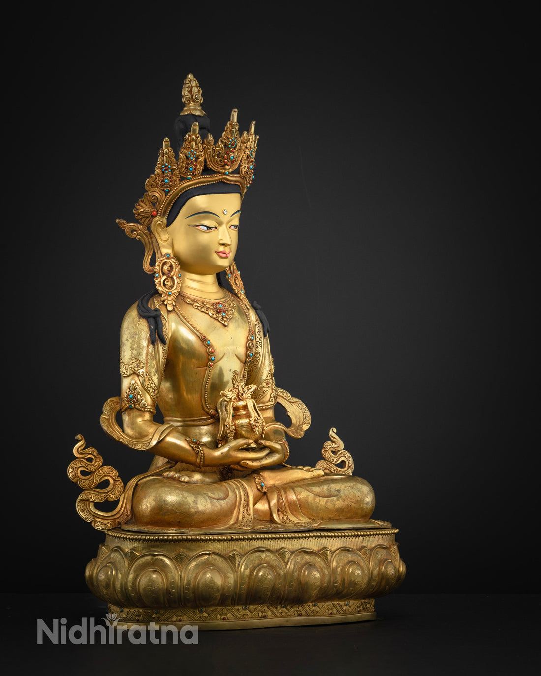 Masterpiece Amitayus Statue | Spiritual Prosperity